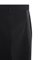 Cigarette Trousers with Satin Side Bands