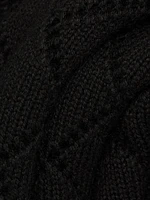 Arlet Diamond Pointelle Cardigan