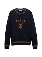 Wool and Cashmere Crew-Neck Sweater