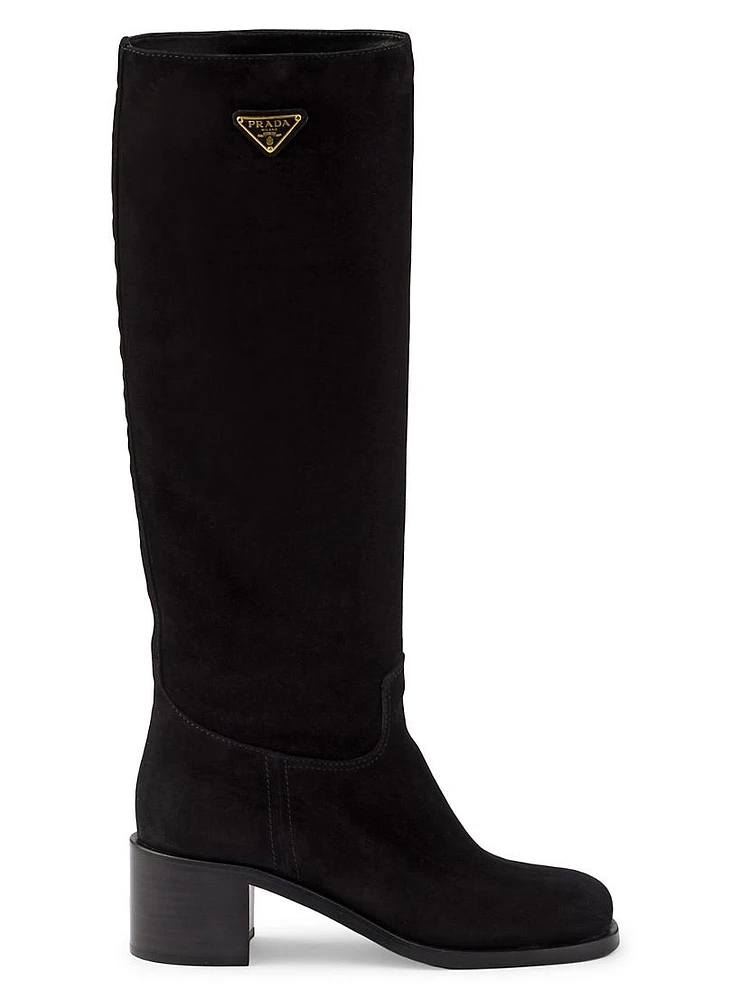 Suede Boots