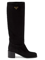 Suede Boots