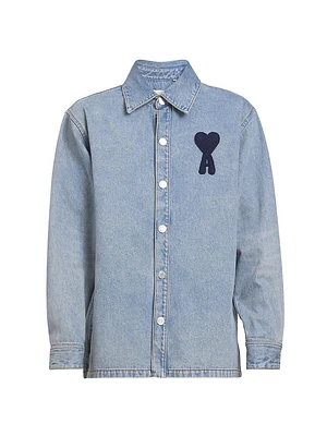 ADC Logo Denim Overshirt