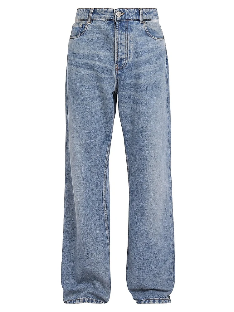 Classic Fit Straight-Leg Jeans
