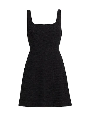 Delphine Tweed Minidress
