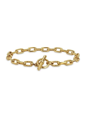 DY Madison Toggle Chain Bracelet 18K Yellow Gold