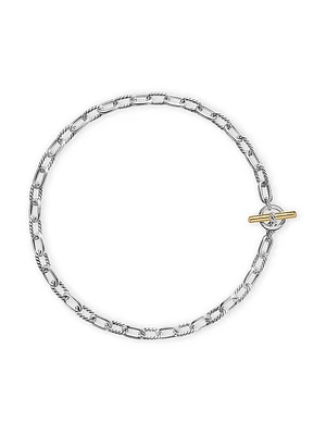 DY Madison Toggle Chain Necklace Sterling Silver