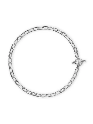 DY Madison Toggle Chain Necklace Sterling Silver