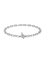 DY Madison Toggle Chain Necklace Sterling Silver