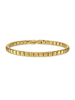 Spiritual Beads Tile Bracelet 18K Gold