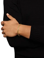 Spiritual Beads Tile Bracelet 18K Gold