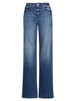 Clayton High-Rise Wide-Leg Jeans