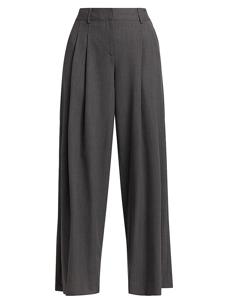 New Didi Wide-Leg Wool Trousers