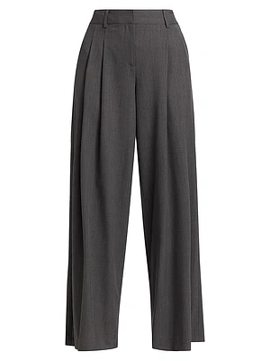 New Didi Wide-Leg Wool Trousers
