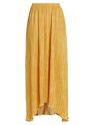 Gwendolyn Pleated Maxi Skirt