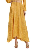 Gwendolyn Pleated Maxi Skirt