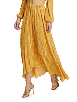 Gwendolyn Pleated Maxi Skirt