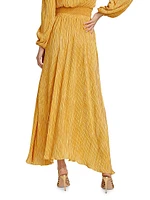 Gwendolyn Pleated Maxi Skirt