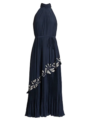 Eleah Halter Midi Dress