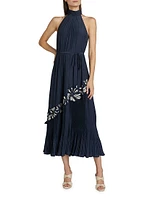 Eleah Halter Midi Dress