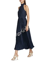 Eleah Halter Midi Dress