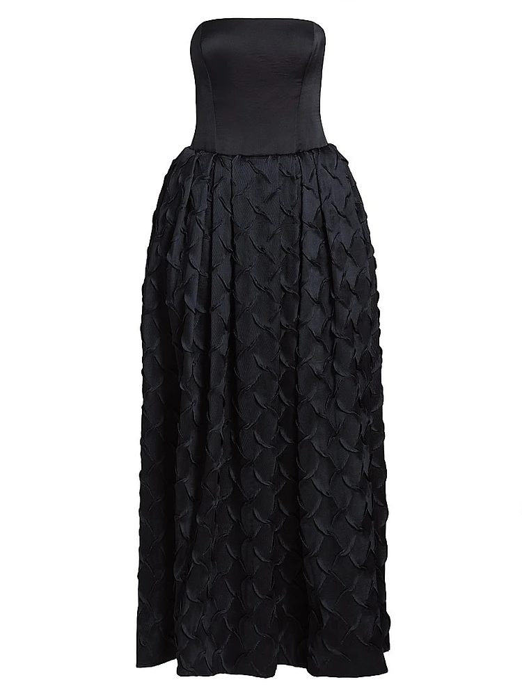 Azriel Satin Bustier Gown