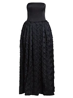 Azriel Satin Bustier Gown
