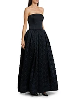 Azriel Satin Bustier Gown