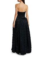 Azriel Satin Bustier Gown