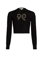 Modine Embellished Bow Cardigan