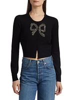 Modine Embellished Bow Cardigan