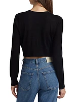 Modine Embellished Bow Cardigan
