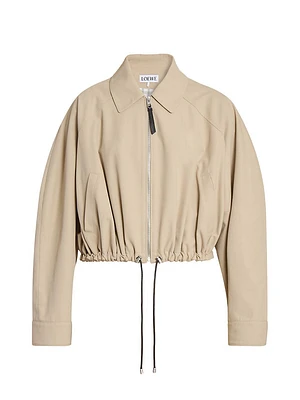 Balloon-Sleeve Jacket