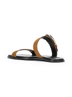 Harlow Suede Flat Sandals