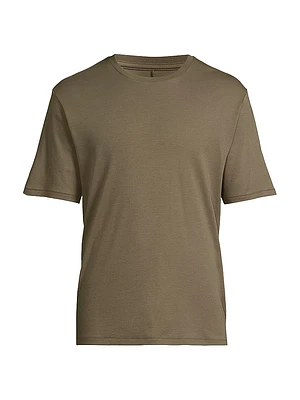 Cotton Crewneck T-Shirt