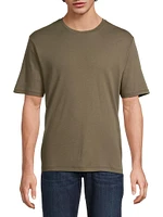 Cotton Crewneck T-Shirt