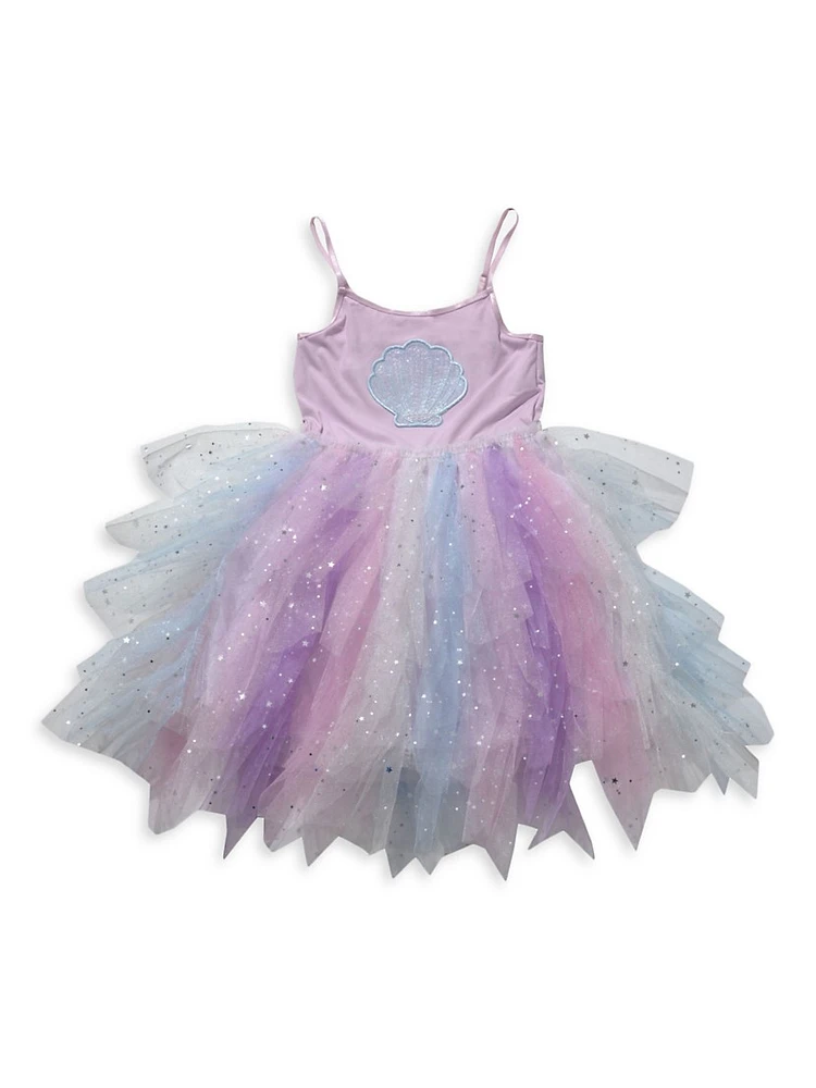 Baby Girl's, Little Girl's & Rylee Waved Tutu Dress