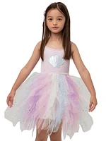Baby Girl's, Little Girl's & Rylee Waved Tutu Dress