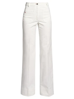 Alina High-Rise Flared Jeans