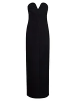 Yao Strapless Sweetheart Dress