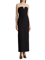 Yao Strapless Sweetheart Dress