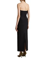Yao Strapless Sweetheart Dress