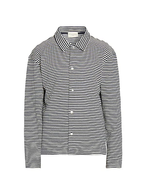 Bryan Textured Cotton Striped Shirt