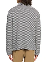 Bryan Textured Cotton Striped Shirt