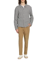 Bryan Textured Cotton Striped Shirt