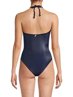 Saint Tropez Ruched One-Piece Swimsuit