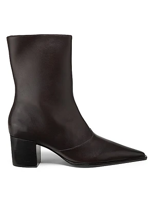 Raffaela Mid 65MM Leather Booties