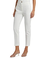 Technical Cady Crop Skinny Pants