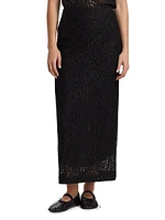 Jasmine Stretch Lace Maxi Skirt