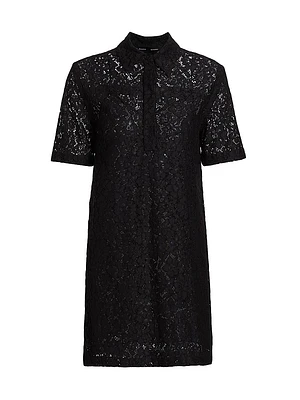 Rainer Stretch Lace A-line Minidress