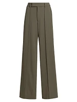 Weyes Matte Viscose Crepe Pants